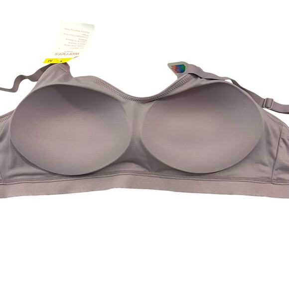 Warners Womens Bra Size M Purple Cloud 9 Convertable Wireless Lift Bra RN1041A - Picture 5 of 13